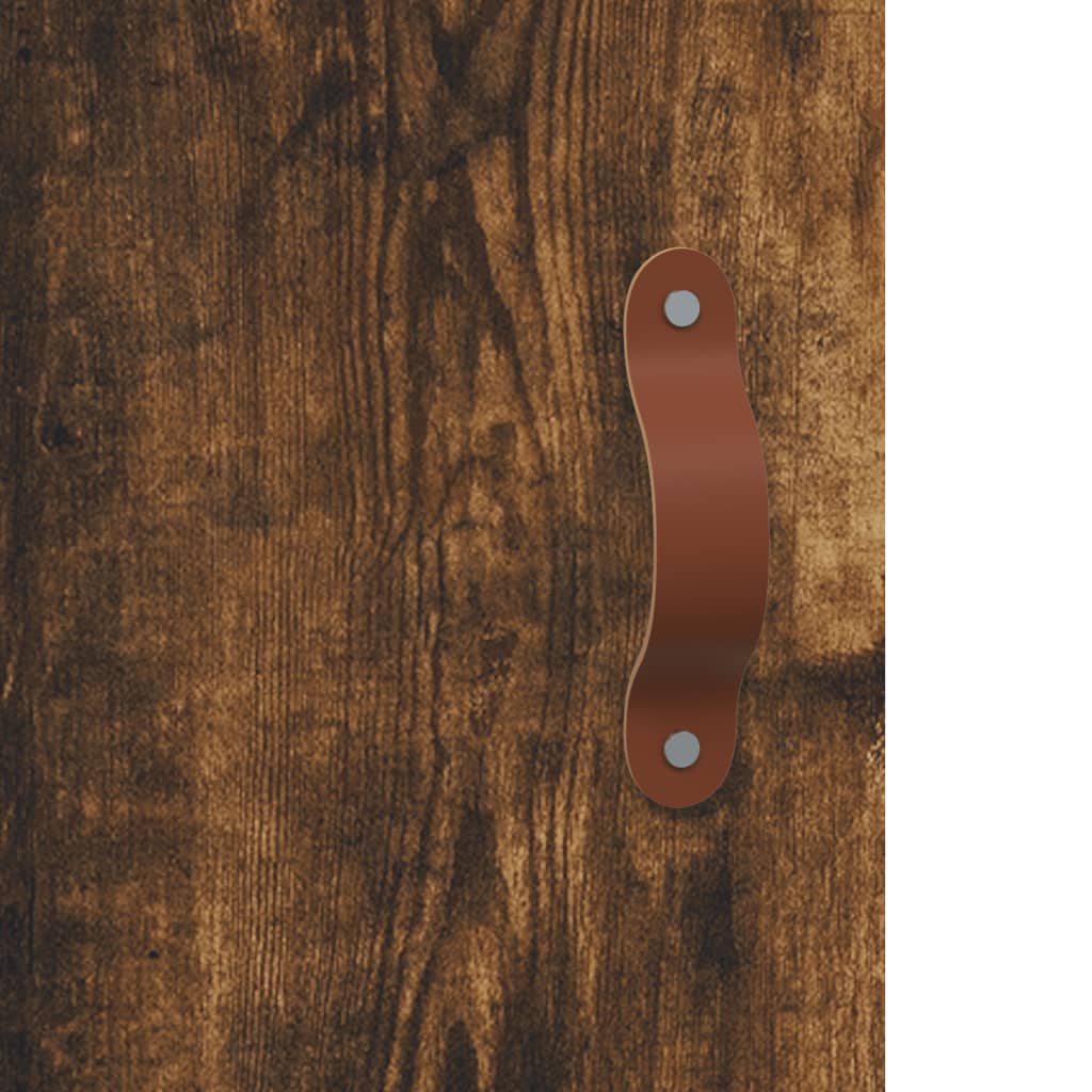 Komoda boja dimljenog hrasta 100 x 36 x 60 cm konstruirano drvo