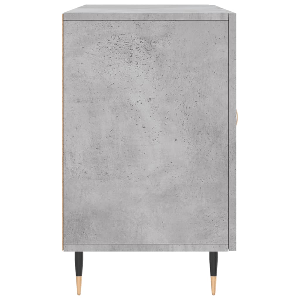 Komoda siva boja betona 100x36x60 cm od konstruiranog drva
