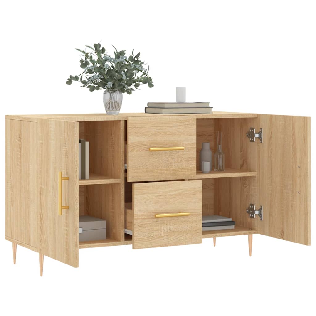 Komoda boja hrasta sonome 100x36x60 cm od konstruiranog drva