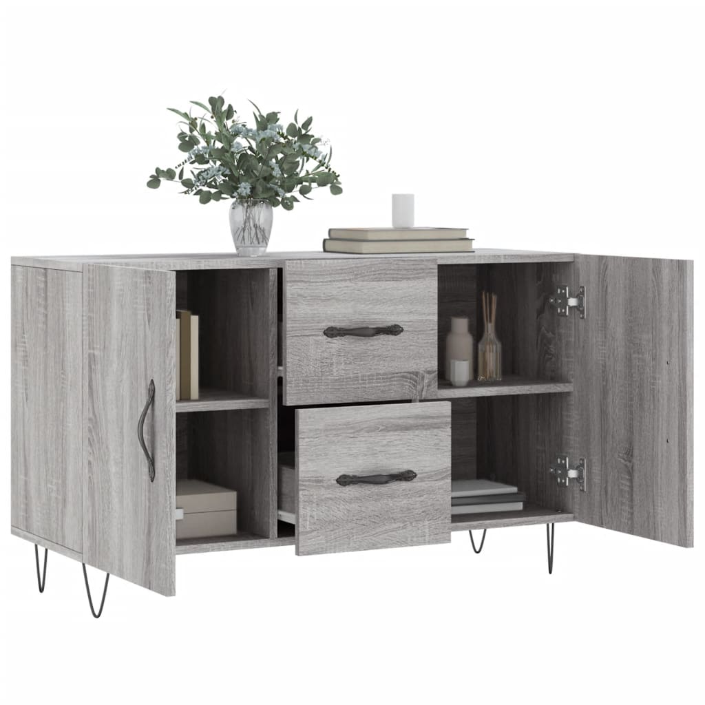 Komoda boja hrasta sonome 100 x 36 x 60 cm konstruirano drvo