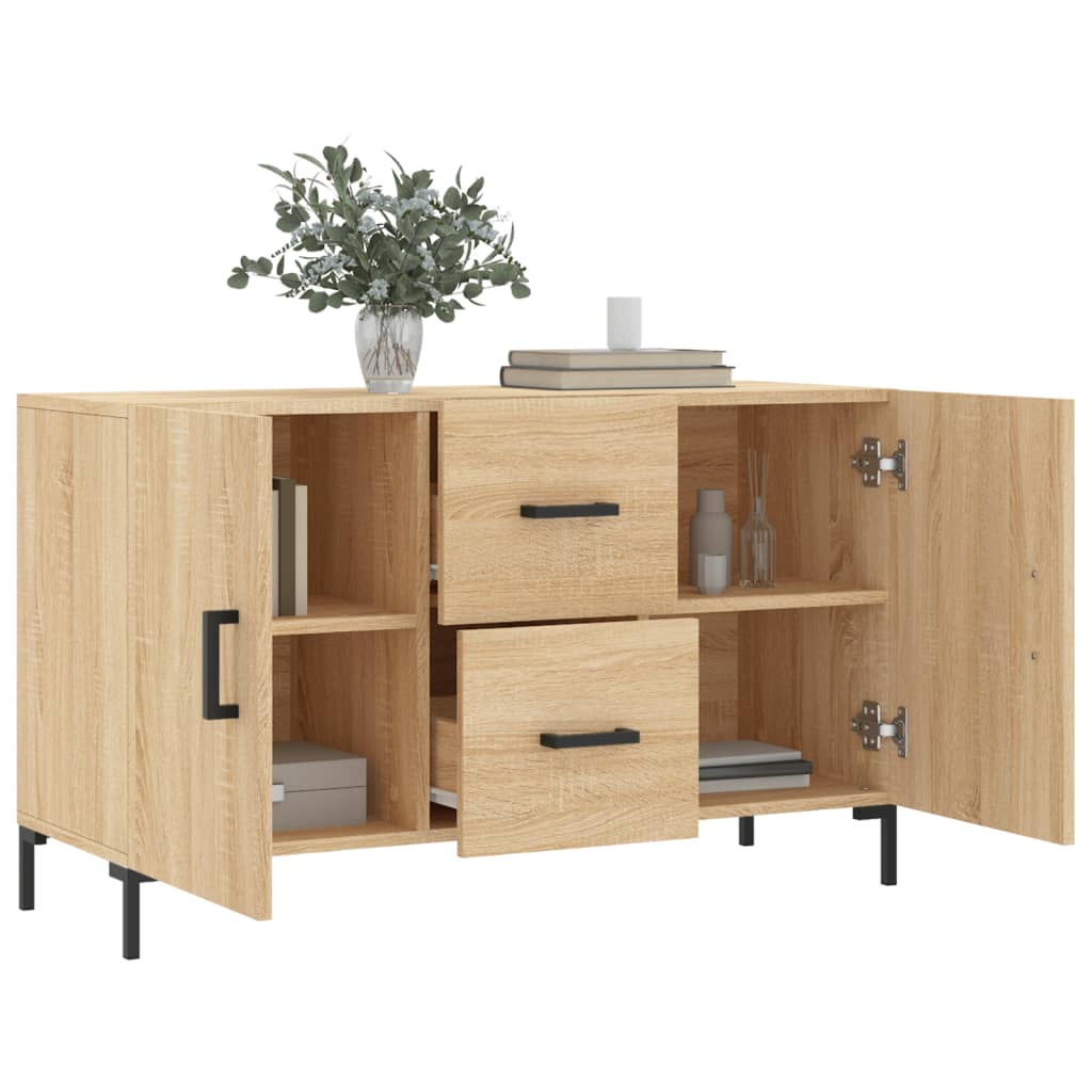 Komoda boja hrasta sonome 100x36x60 cm od konstruiranog drva