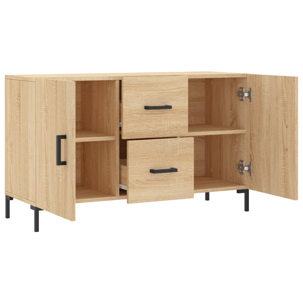 Komoda boja hrasta sonome 100x36x60 cm od konstruiranog drva