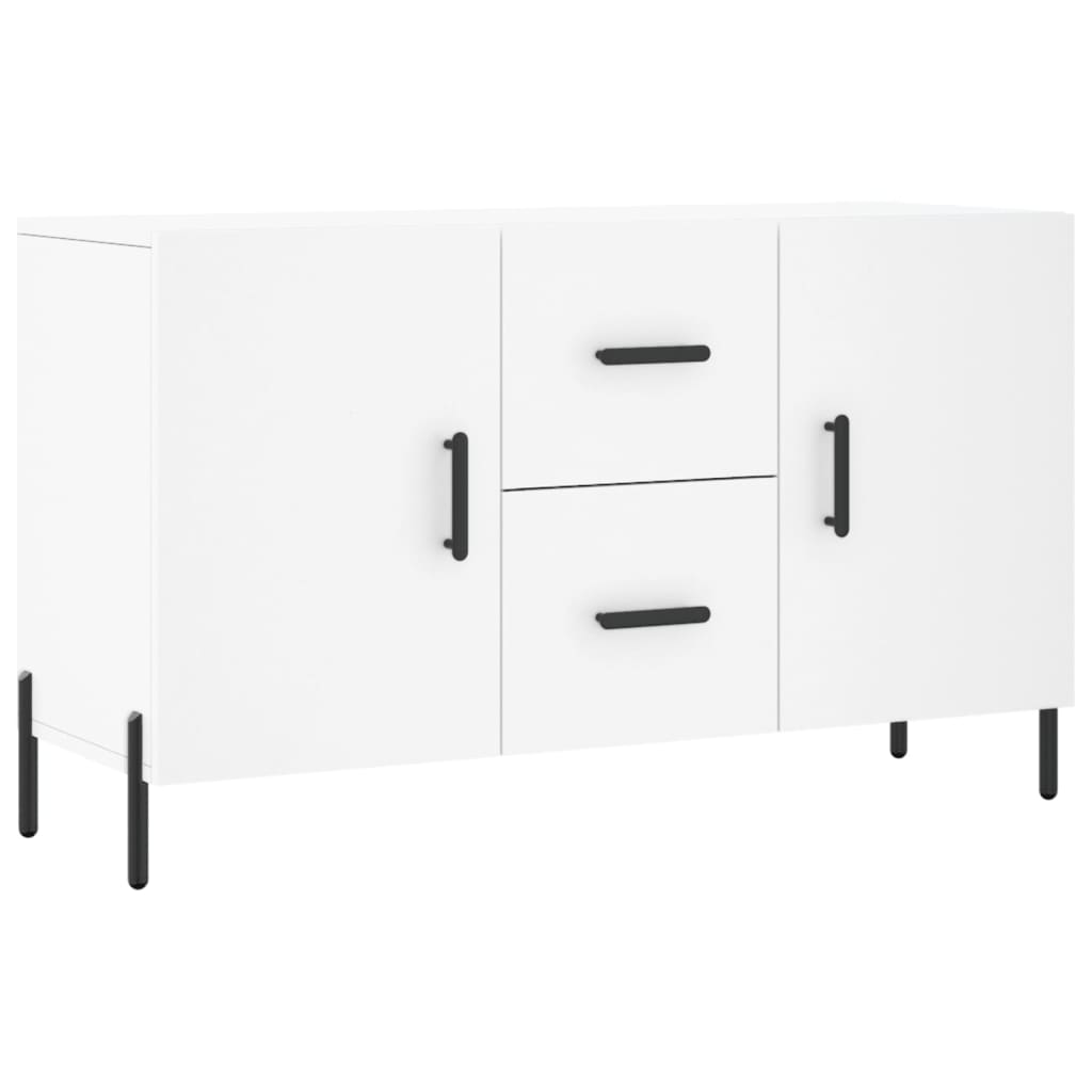 Komoda bijela 100x36x60 cm od konstruiranog drva