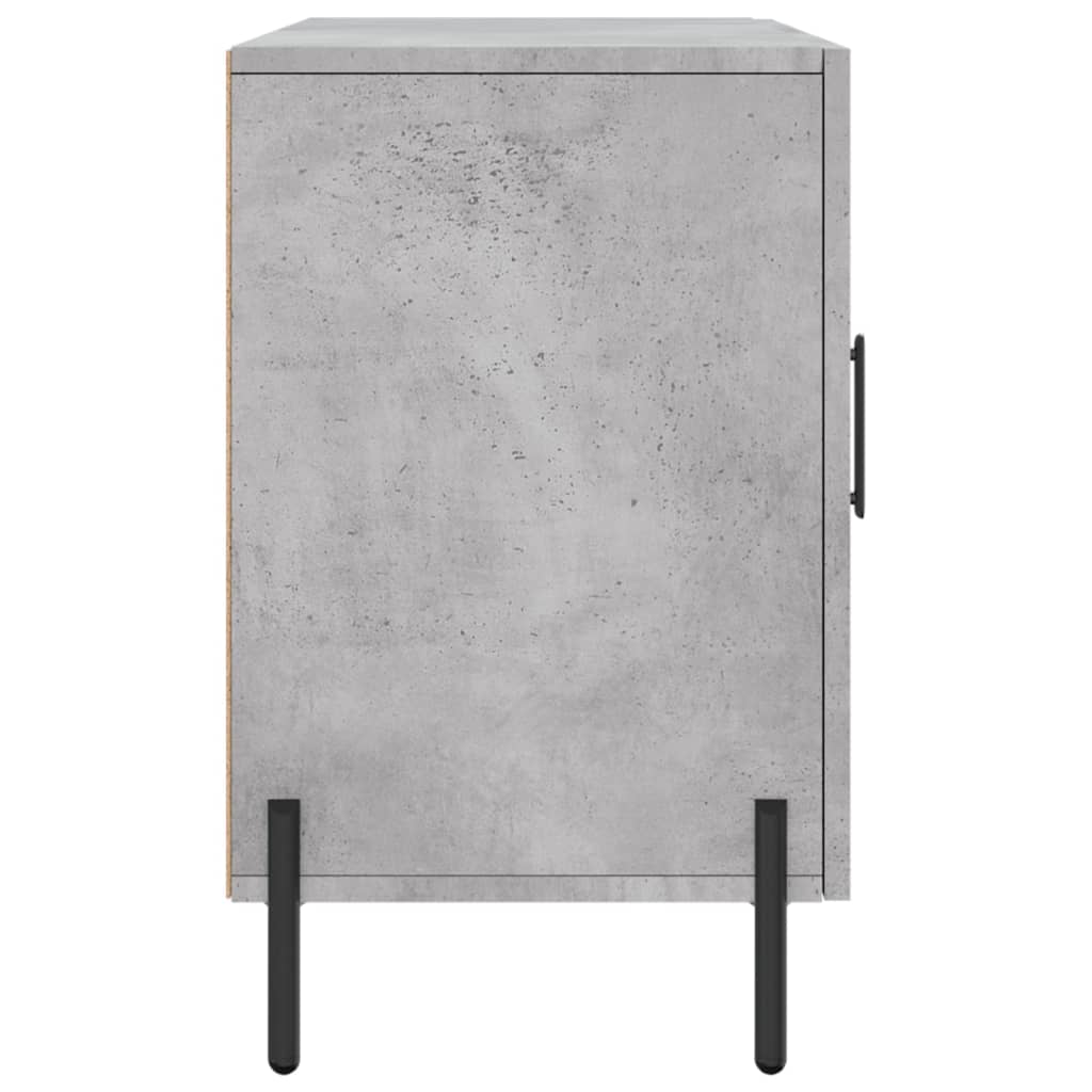 Komoda siva boja betona 100x36x60 cm od konstruiranog drva