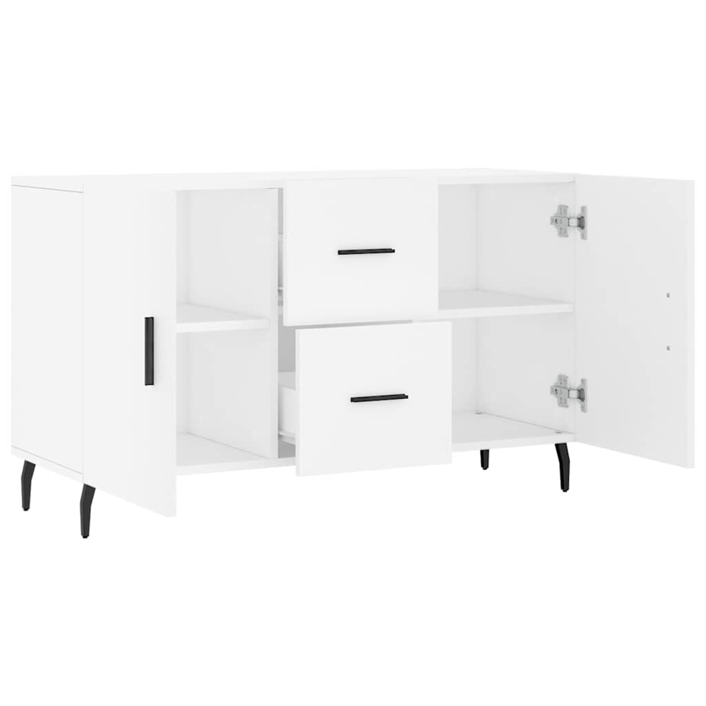 Komoda bijela 100x36x60 cm od konstruiranog drva