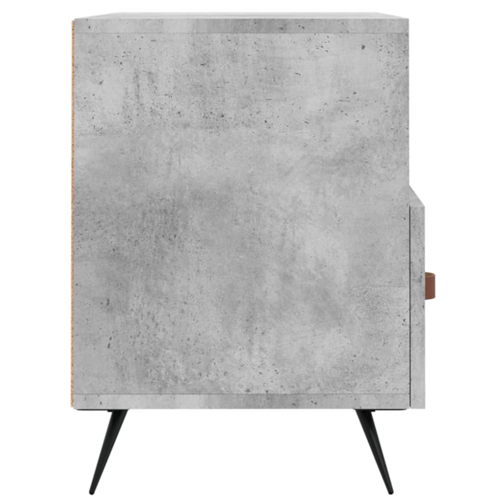 TV ormarić boja betona 80 x 36 x 50 cm konstruirano drvo