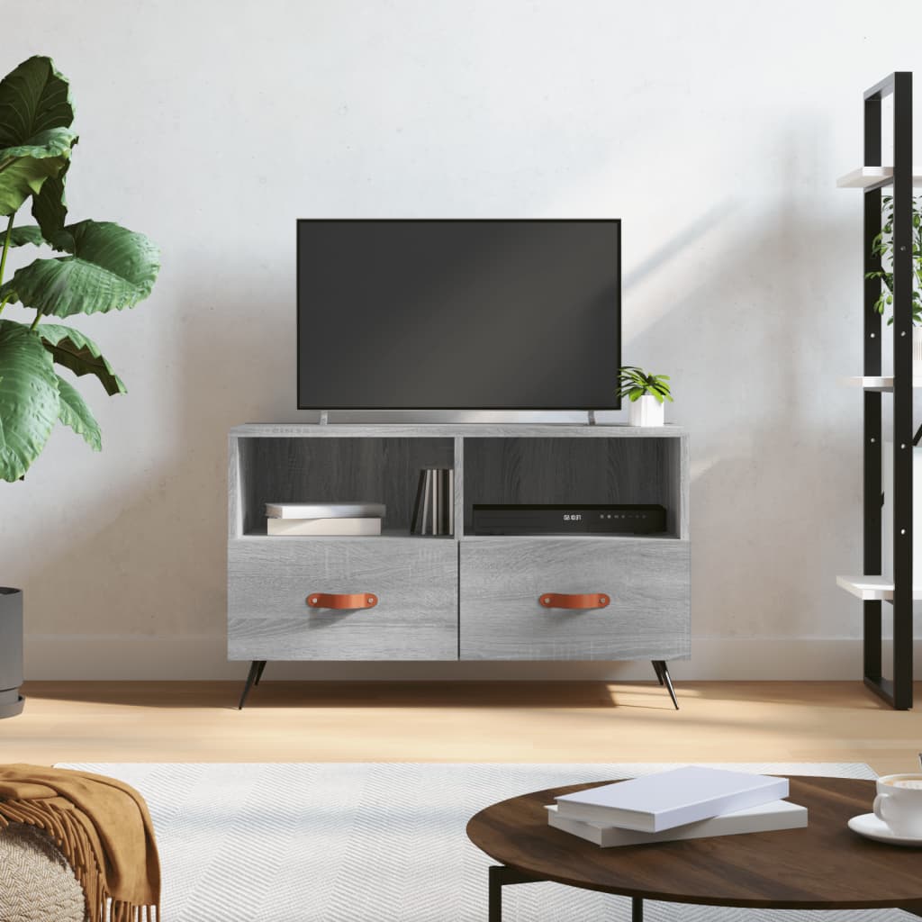 TV ormarić boja hrasta sonome 80 x 36 x 50 cm konstruirano drvo
