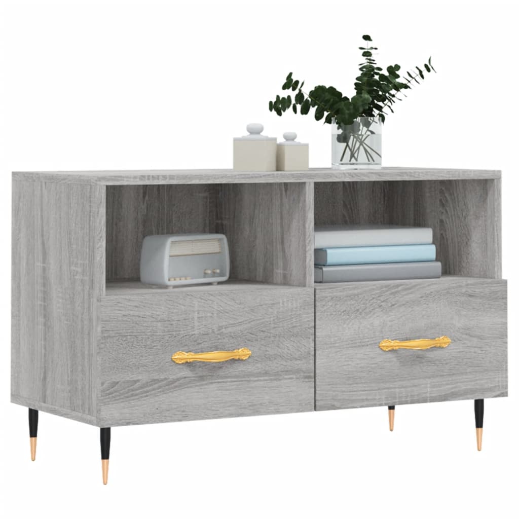 TV ormarić boja hrasta sonome 80 x 36 x 50 cm konstruirano drvo