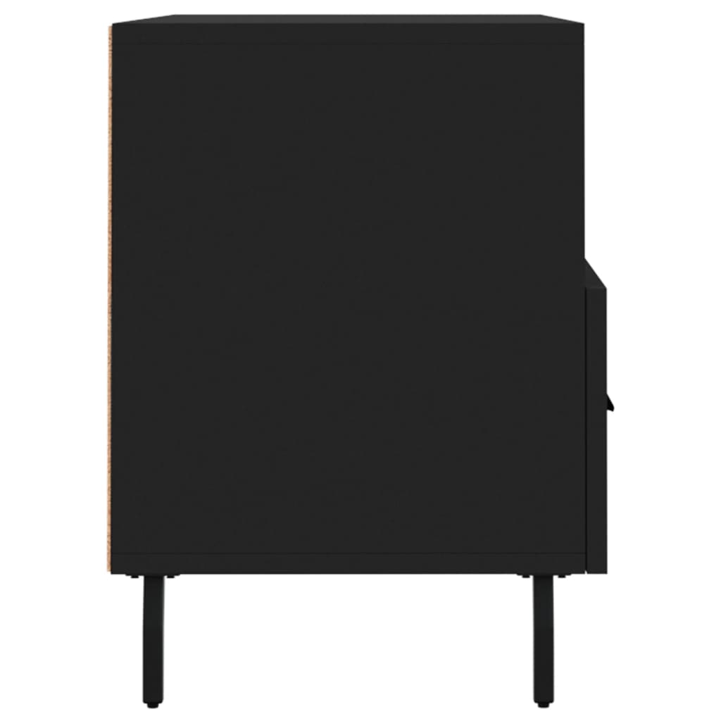 TV ormarić crni 80 x 36 x 50 cm od konstruiranog drva