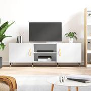 TV ormarić bijeli 150 x 30 x 50 cm od konstruiranog drva
