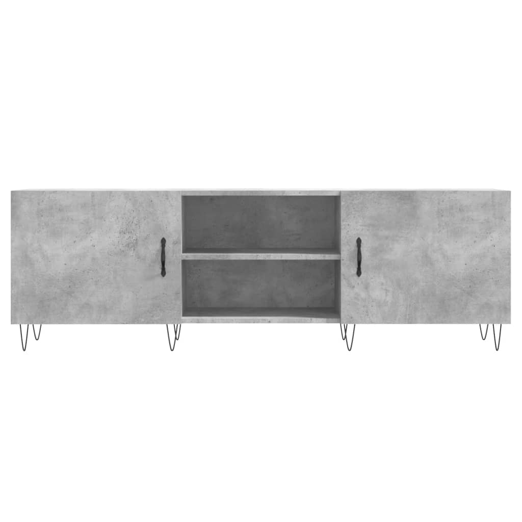 TV ormarić boja betona 150x30x50 cm od konstruiranog drva
