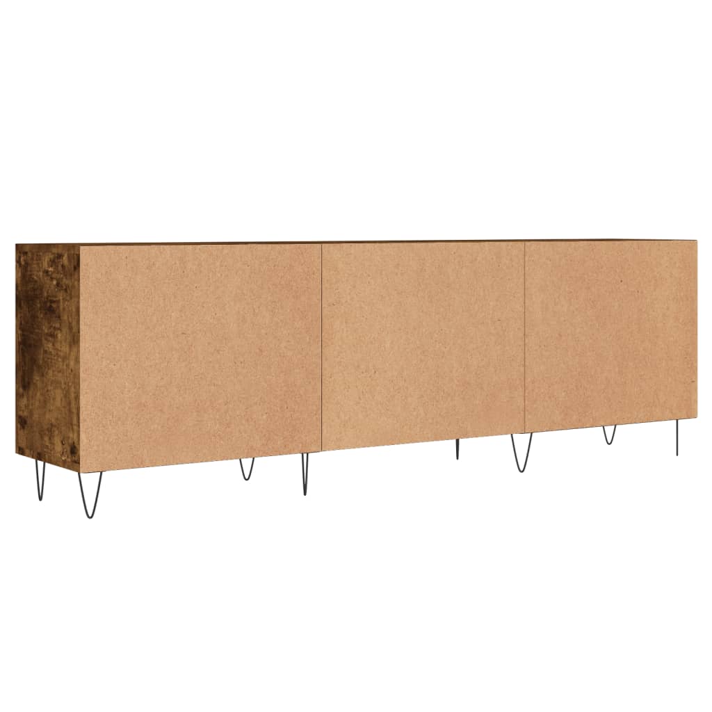 TV ormarić boja dimljenog hrasta 150x30x50 cm konstruirano drvo