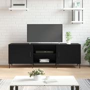 TV ormarić crni 150 x 30 x 50 cm od konstruiranog drva
