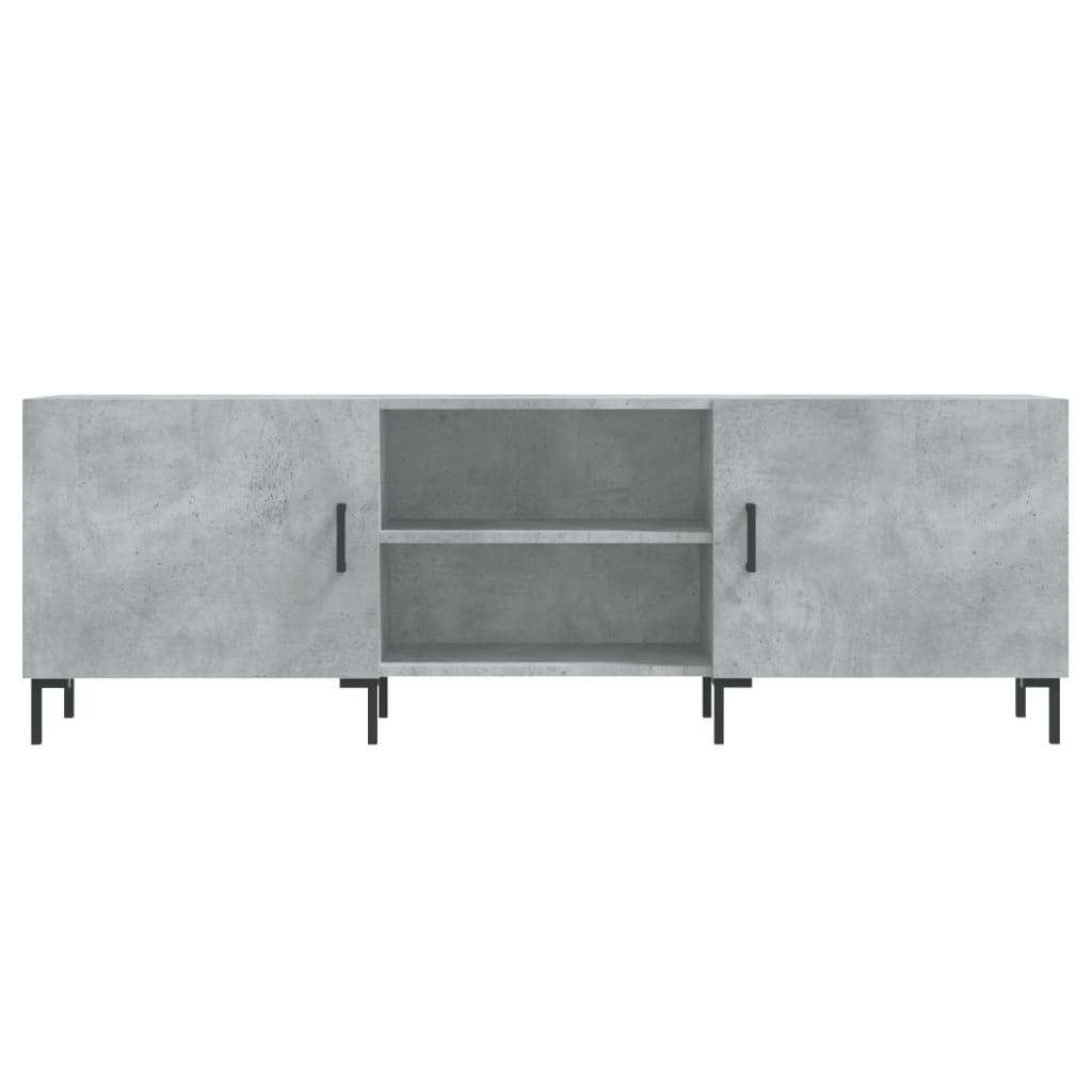 TV ormarić boja betona 150x30x50 cm od konstruiranog drva