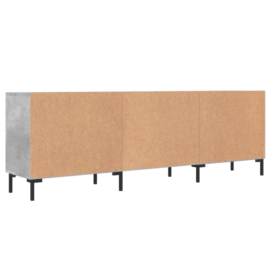 TV ormarić boja betona 150x30x50 cm od konstruiranog drva