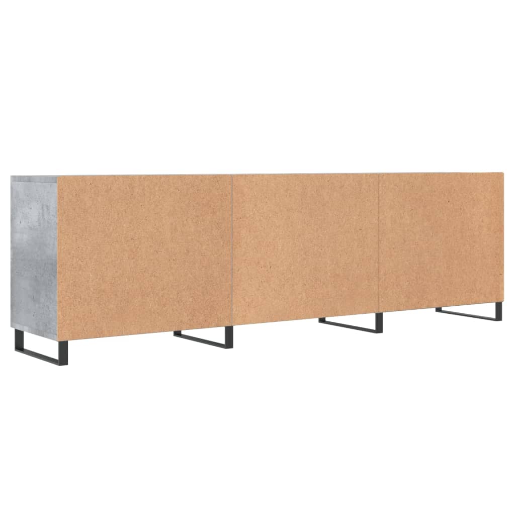 TV ormarić boja betona 150x30x50 cm od konstruiranog drva