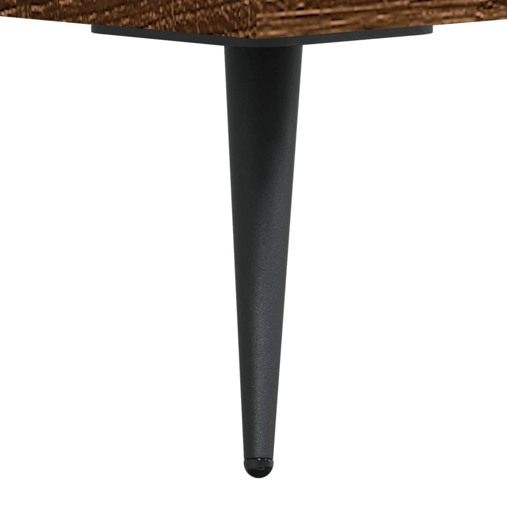 Stolići za kavu 2 kom boja hrasta 50x50x40 cm konstruirano drvo