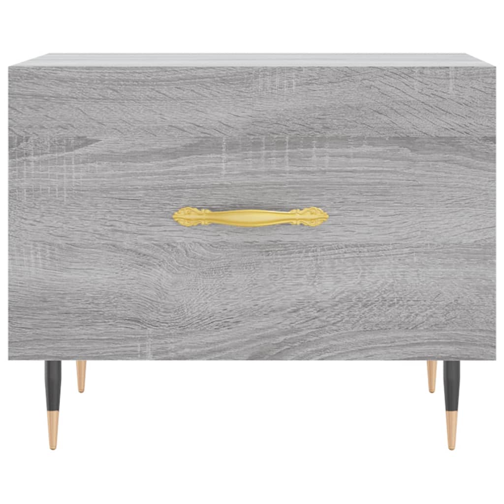 Stolići za kavu 2 kom boja hrast 50x50x40 cm konstruirano drvo