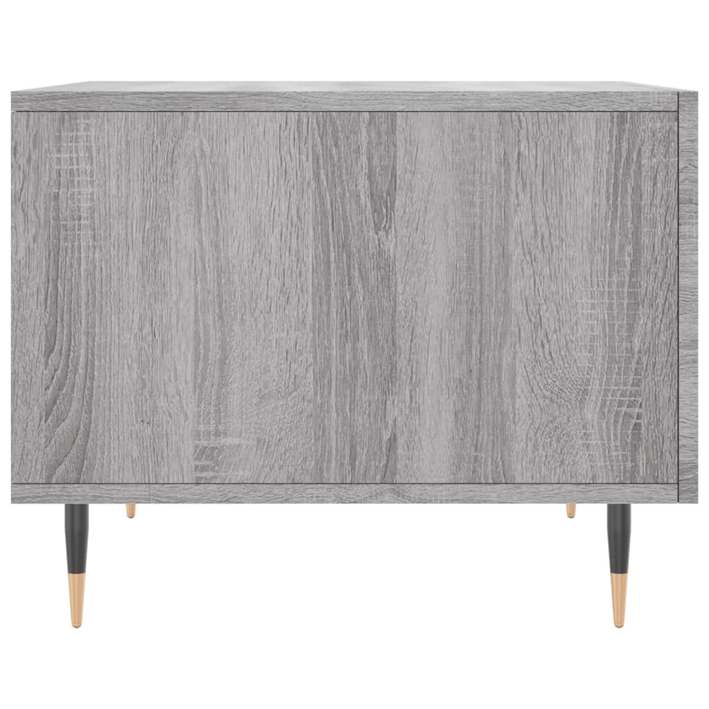 Stolići za kavu 2 kom boja hrast 50x50x40 cm konstruirano drvo