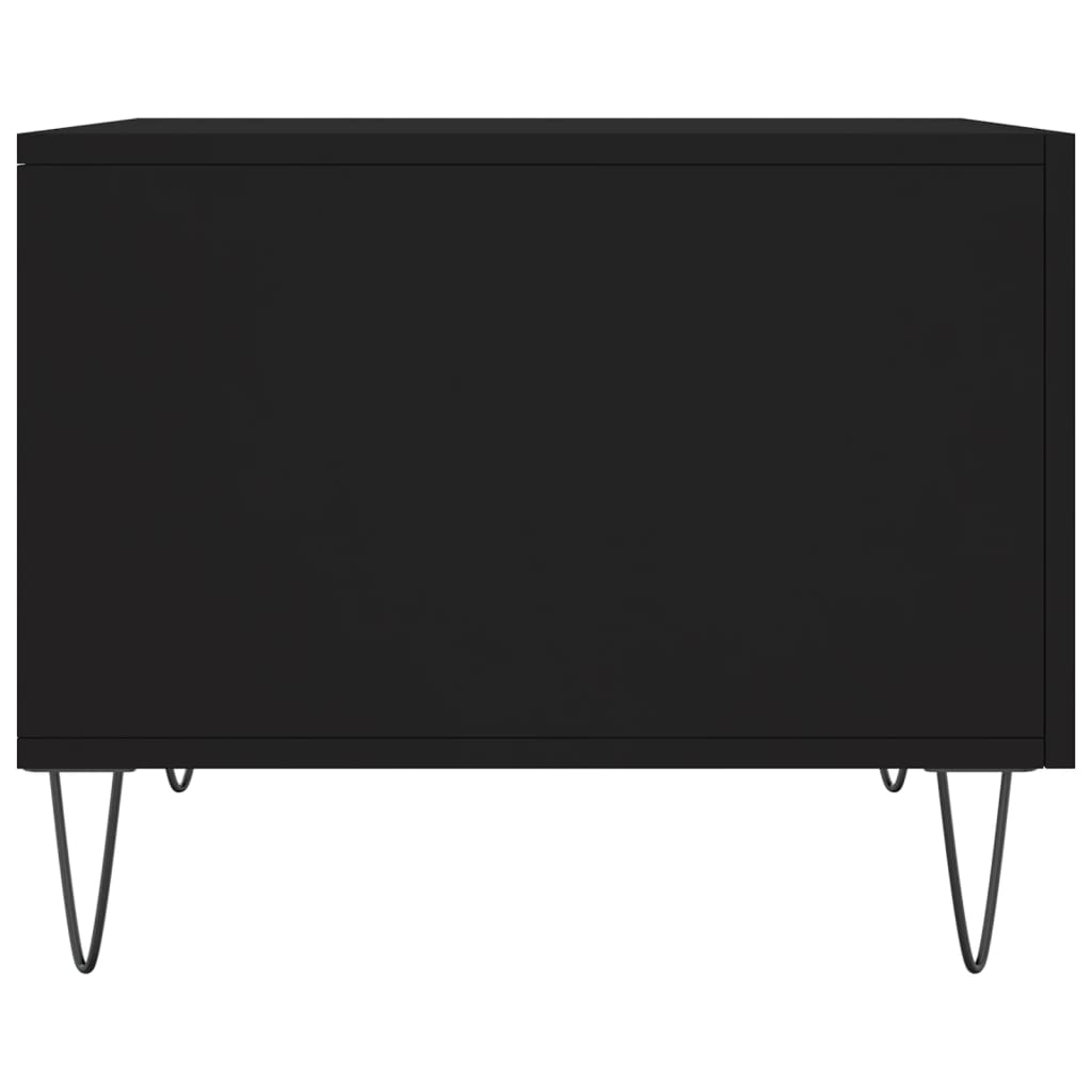 Stolići za kavu 2 kom crni 50x50x40 cm od konstruiranog drva