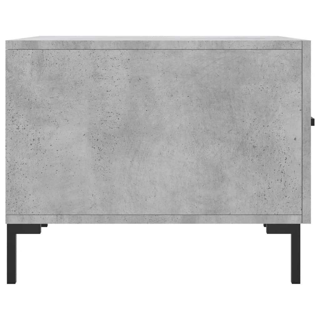 Stolići za kavu 2 kom Siva betona 50x50x40 cm konstruirano drvo