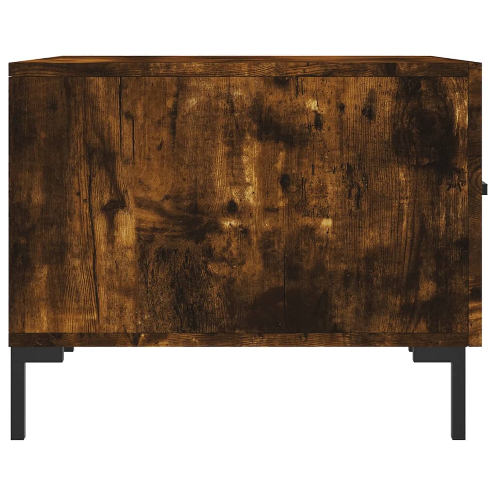 Stolići za kavu 2 kom boja hrasta 50x50x40 cm konstruirano drvo