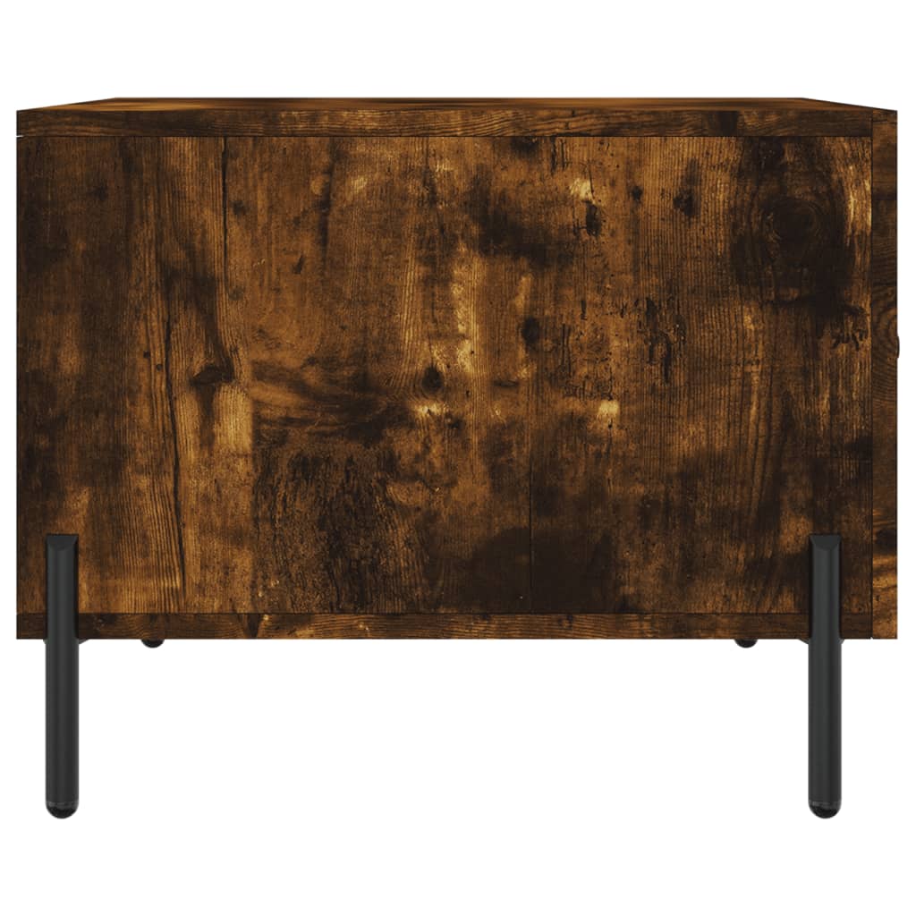 Stolići za kavu 2 kom boja hrasta 50x50x40 cm konstruirano drvo