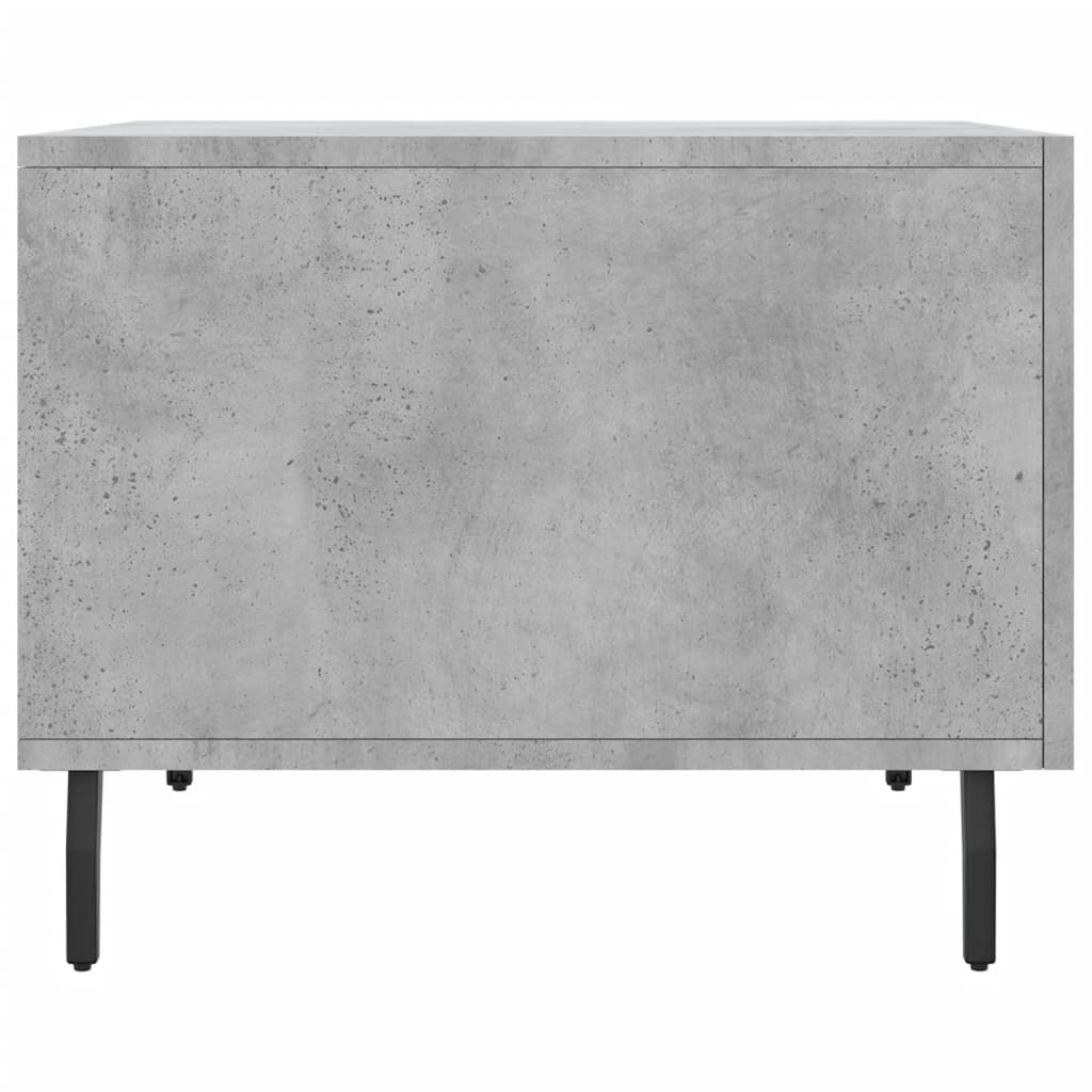 Stolići za kavu 2 kom Siva betona 50x50x40 cm konstruirano drvo