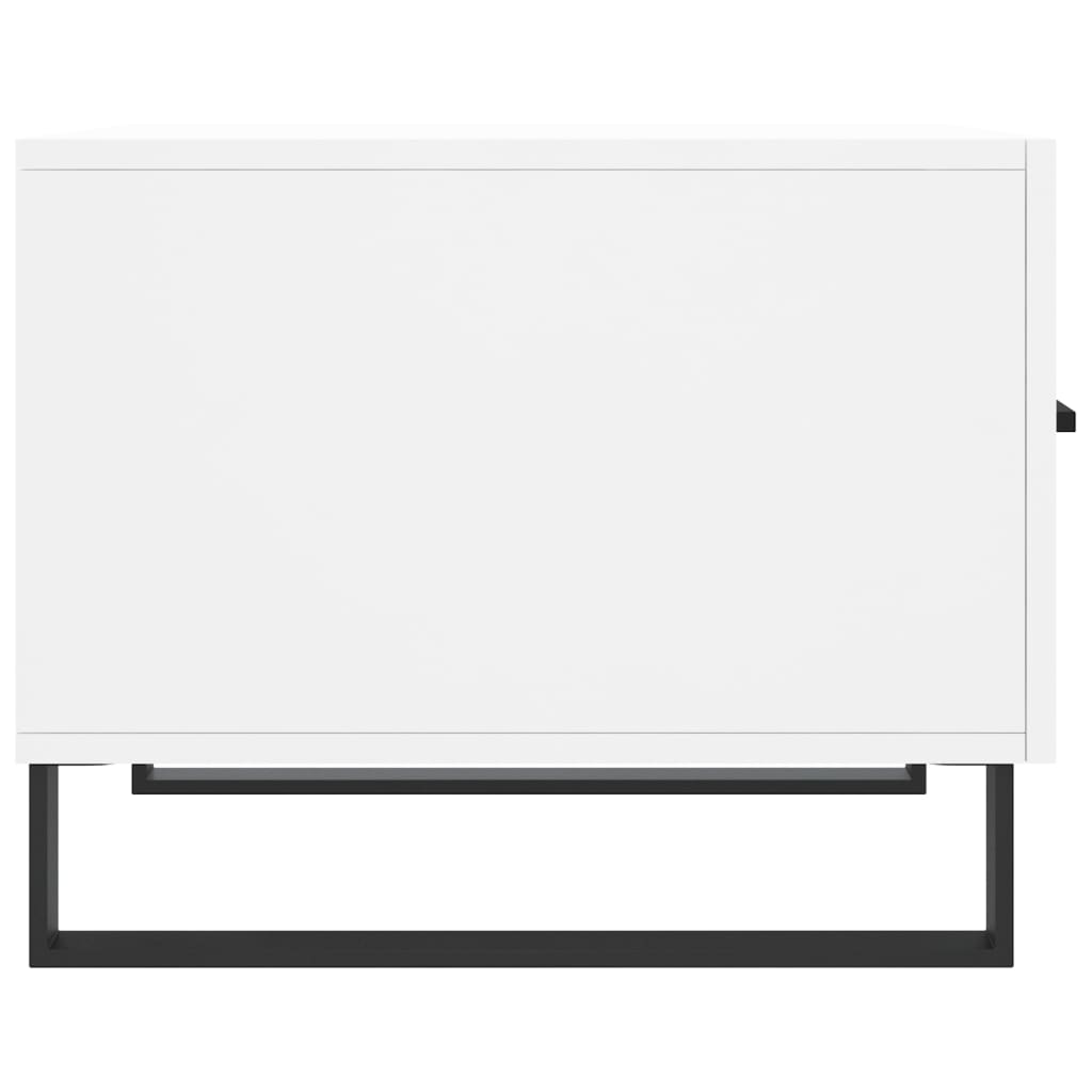 Stolići za kavu 2 kom bijeli 50x50x40 cm od konstruiranog drva
