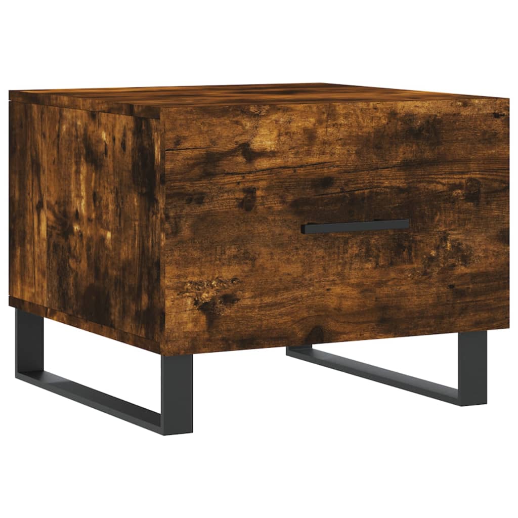 Stolići za kavu 2 kom boja hrasta 50x50x40 cm konstruirano drvo