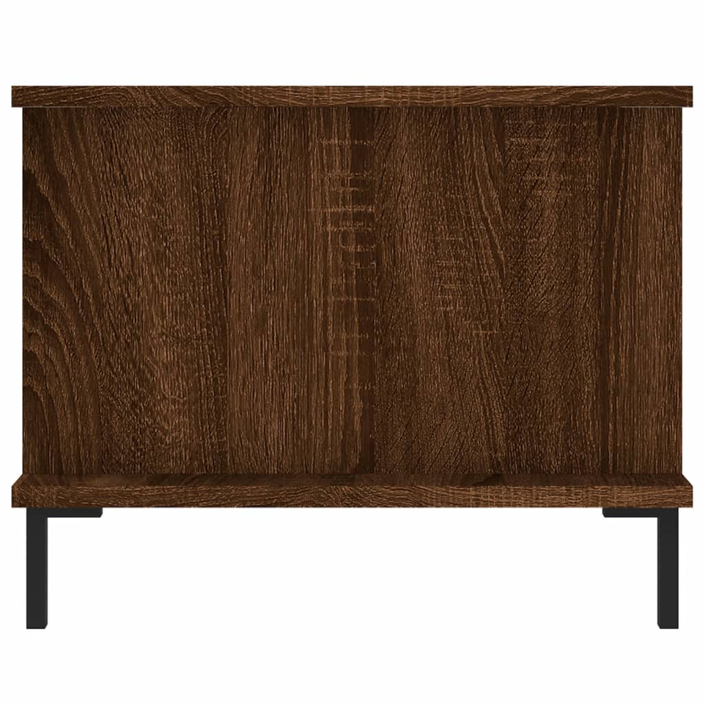 Stolić za kavu Smeđa hrasta 90x50x40 cm konstruirano drvo