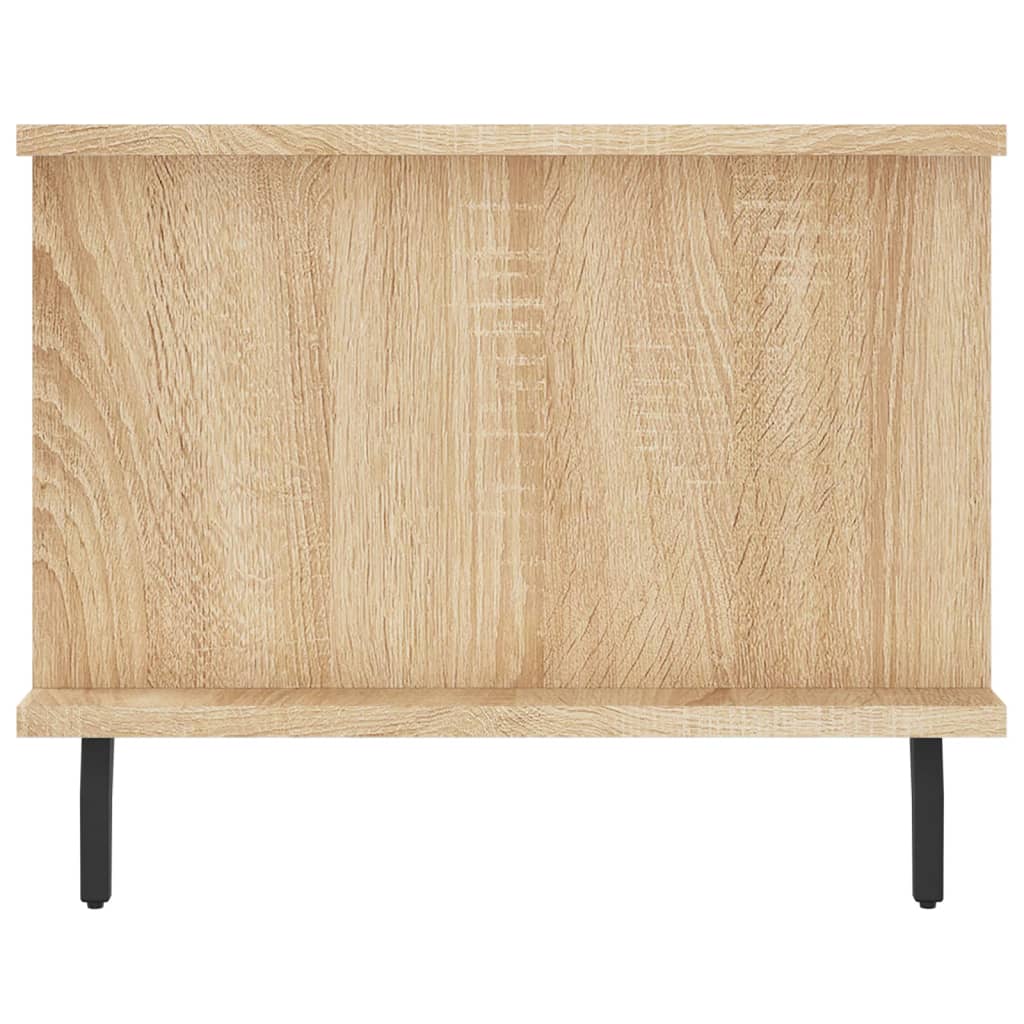 Stolić za kavu boja hrasta 90x50x40 cm konstruirano drvo