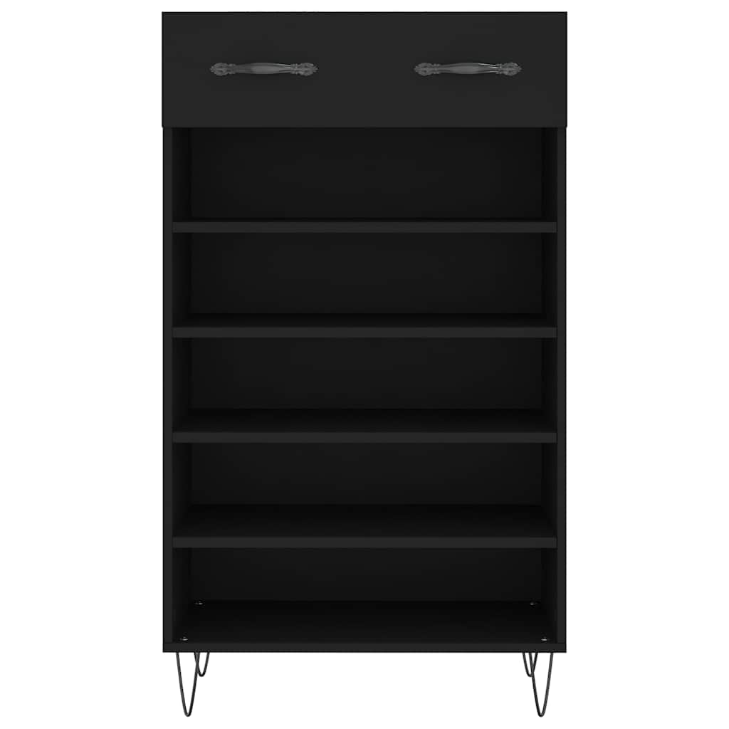 Ormarić za cipele crni 60 x 35 x 105 cm od konstruiranog drva