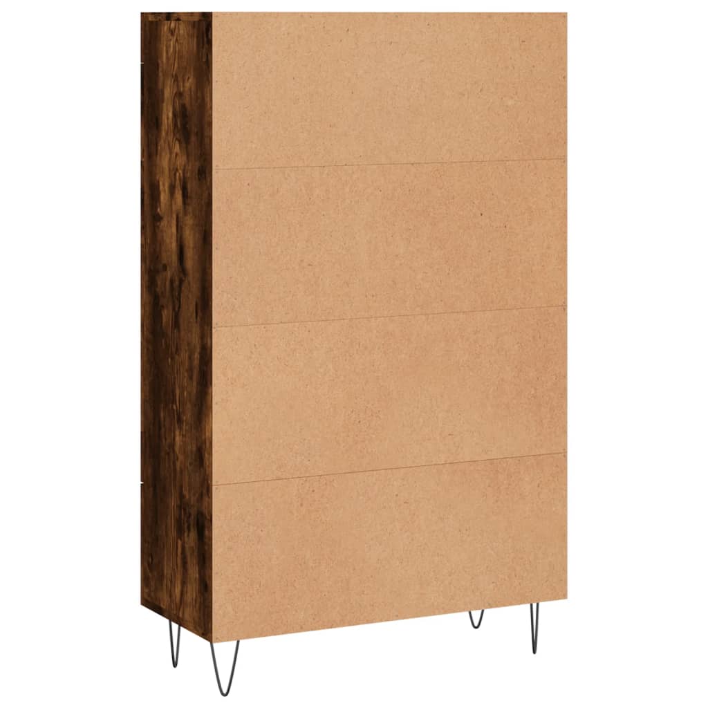 Visoka komoda boja hrasta 69,5 x 31 x 115 cm konstruirano drvo