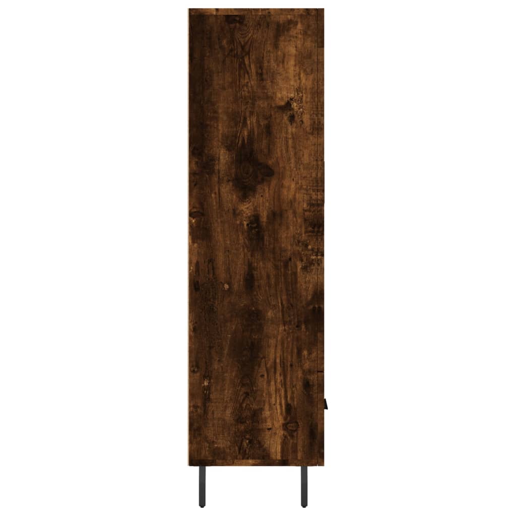 Visoka komoda boja hrasta 69,5 x 31 x 115 cm konstruirano drvo