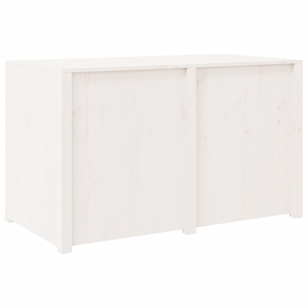 Vanjski kuhinjski ormarić MEPPEL bijeli 106x55x64 cm masivna borovina