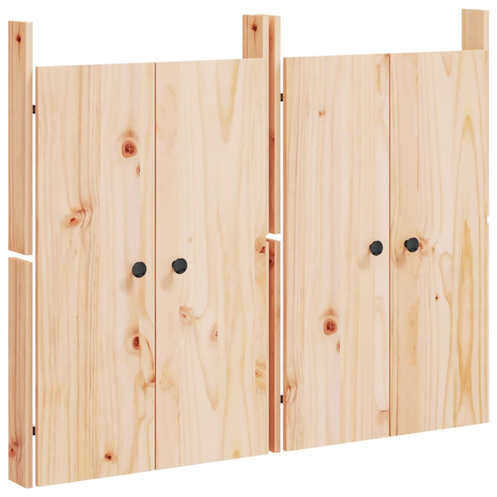 Vanjska kuhinjska vrata MEPPEL 2 kom 50 x 9 x 82 cm masivna borovina