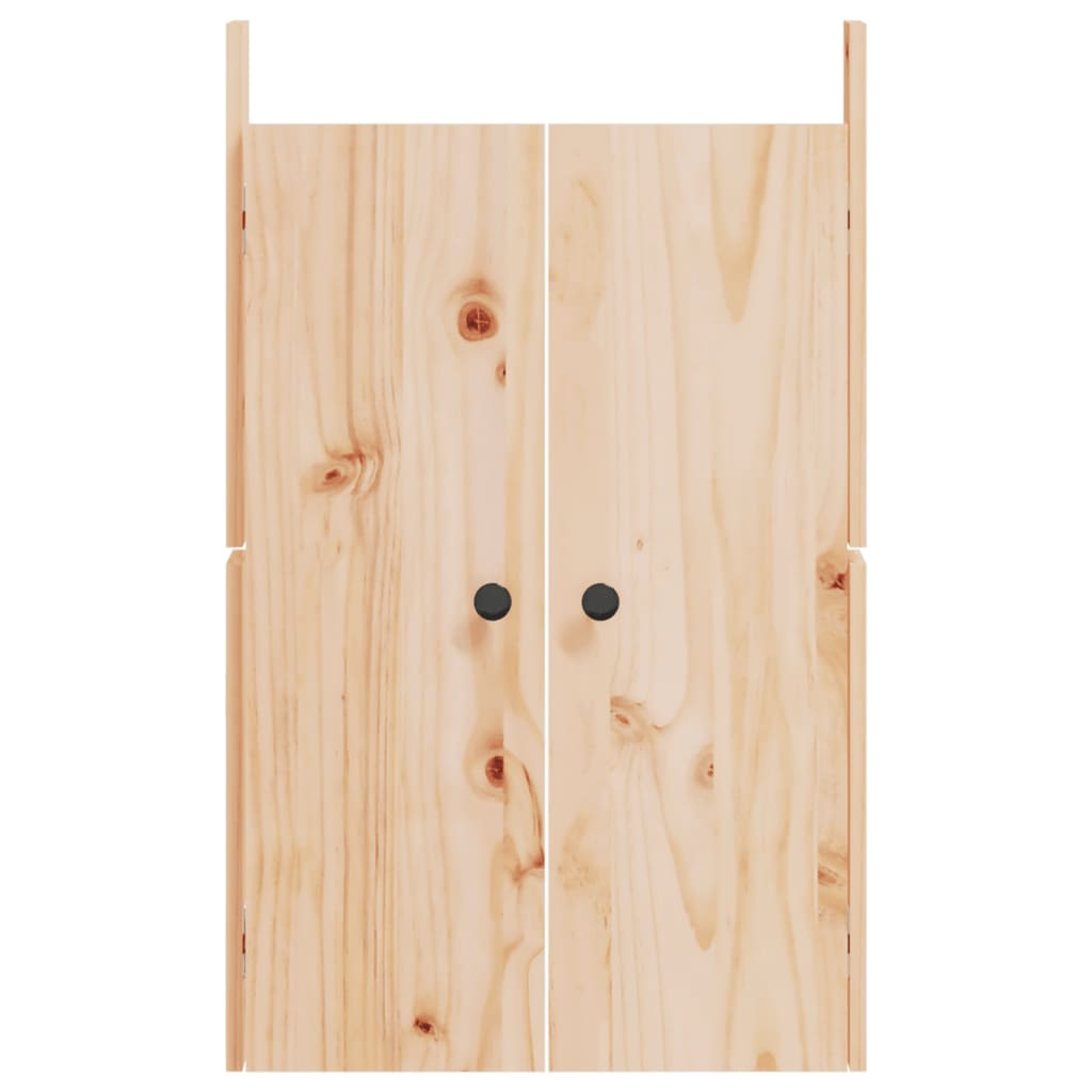 Vanjska kuhinjska vrata MEPPEL 2 kom 50 x 9 x 82 cm masivna borovina