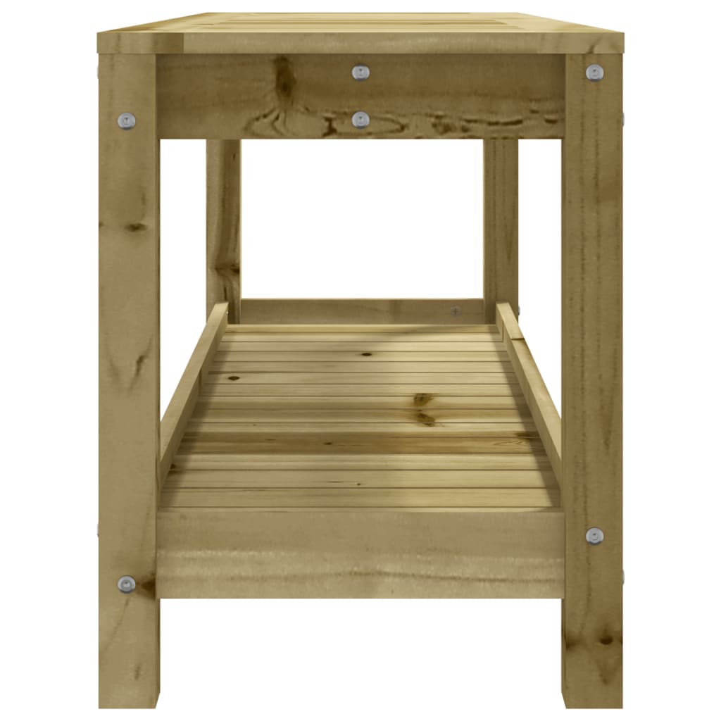 Vrtna klupa 108x35x45 cm od impregnirane borovine