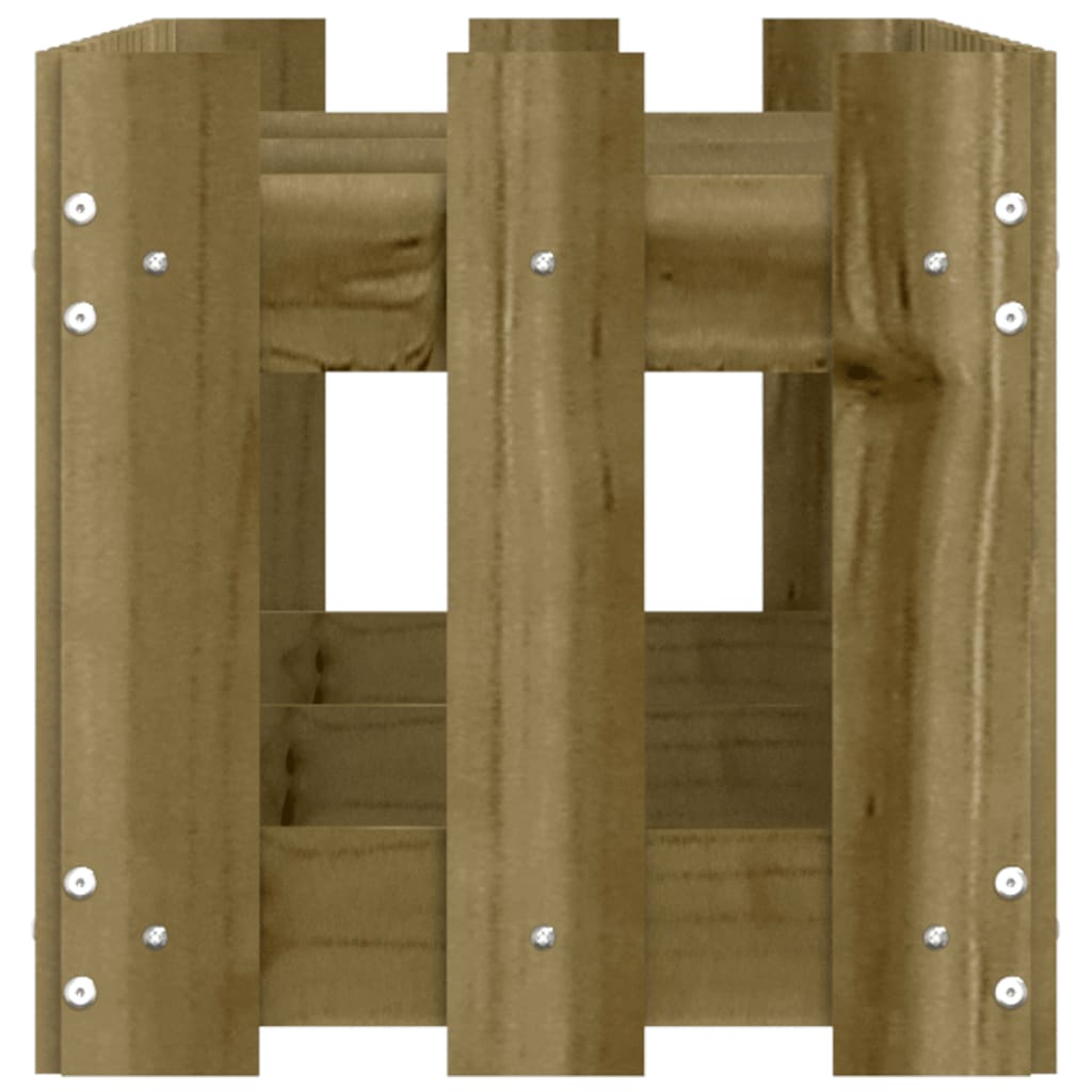 Povišena vrtna gredica 150x30x30 cm impregnirana borovina