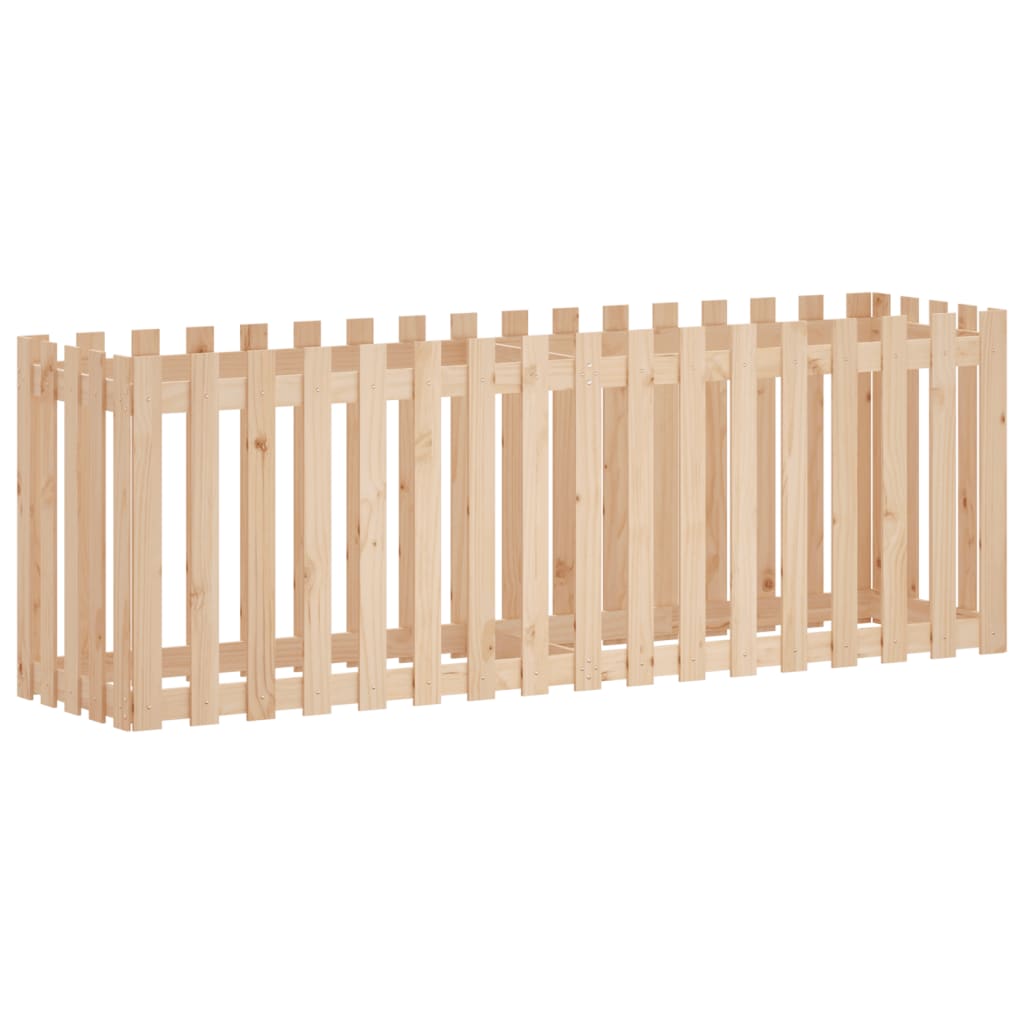 Povišena vrtna gredica 200x50x70 cm od masivne borovine