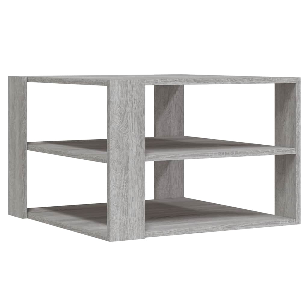 Stolić za kavu boja hrasta 58x58x40 cm konstruirano drvo