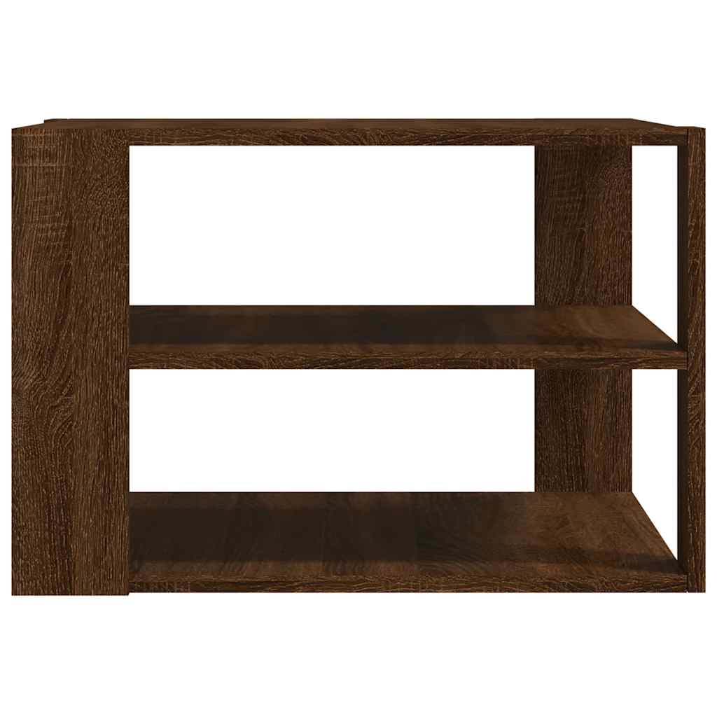 Stolić za kavu boja hrasta 58x58x40 cm konstruirano drvo