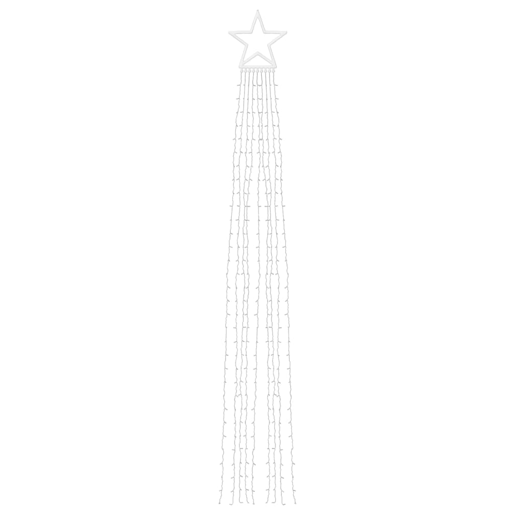 Svjetlo za božićno drvce 320 LED toplo bijelo 375 cm