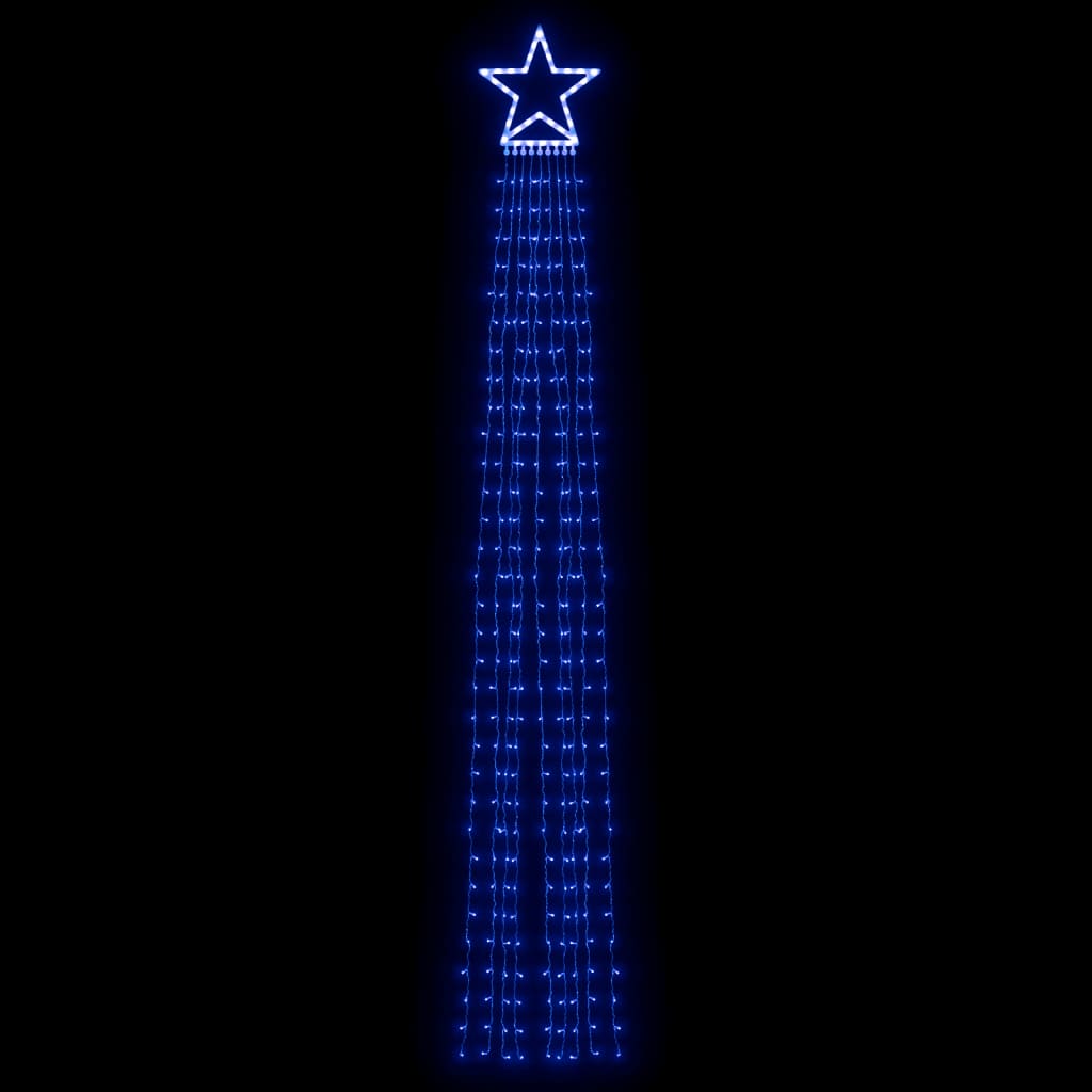 Svjetlo za božićno drvce 320 LED plave 375 cm