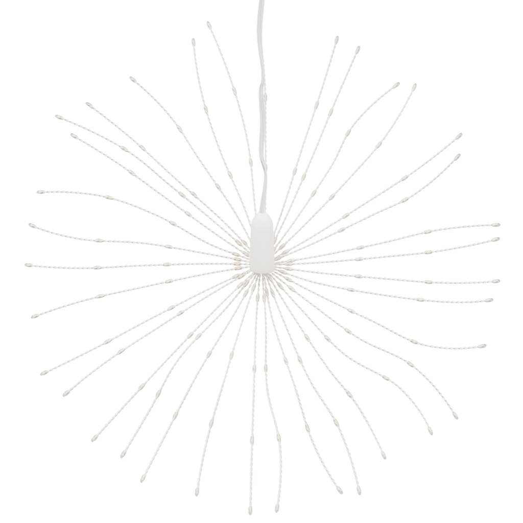 Božićno svjetlo zvjezdani prasak 140 LED toplo bijelo 17 cm