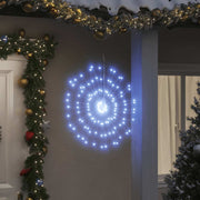 Božićna svjetla zvjezdani prasak 140 LED 4 k hladna bijela 17cm
