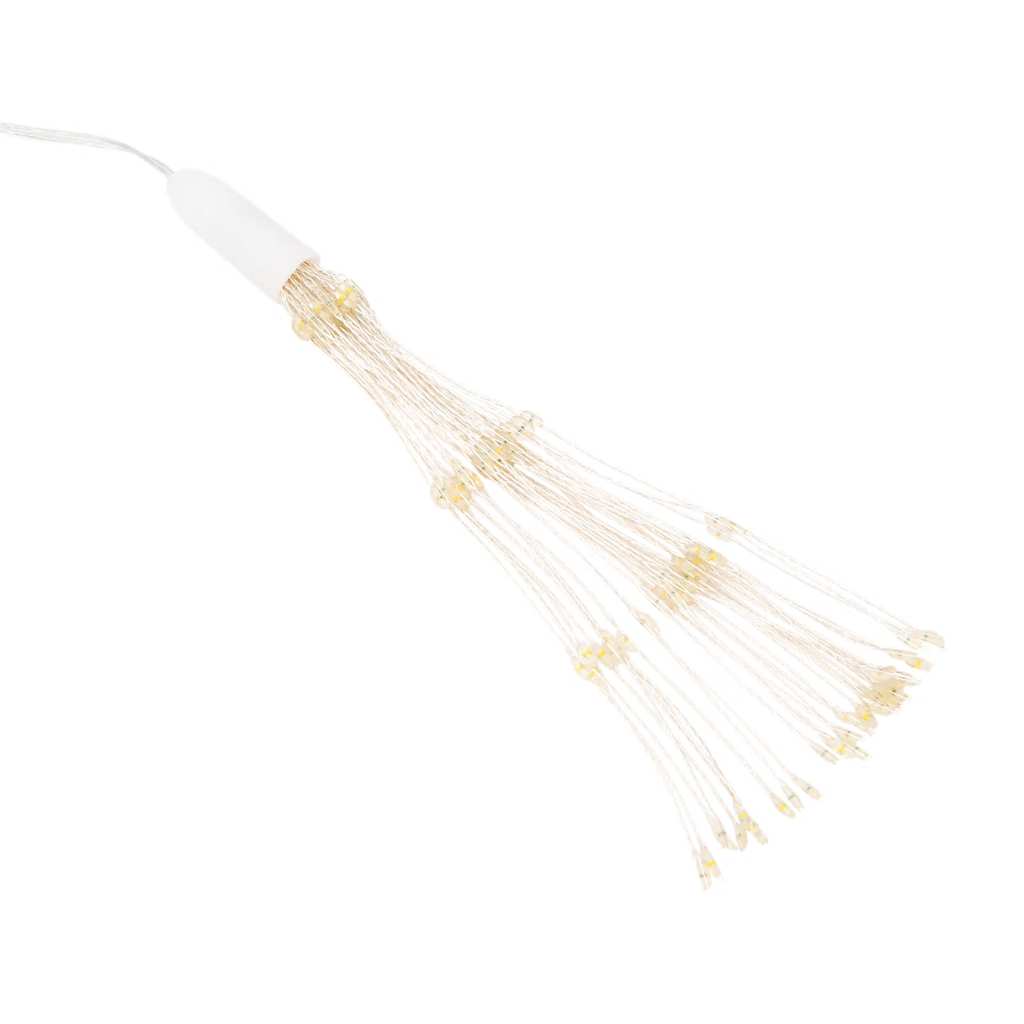 Božićno svjetlo zvjezdani prasak 140 LED plavo 17 cm