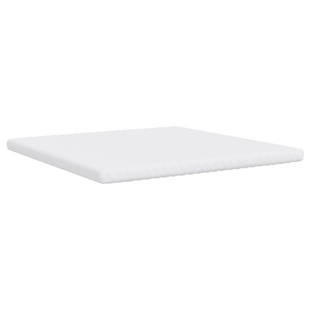 Madrac od pjene bijeli 200 x 200 cm 7 zona tvrdoća 20 ILD