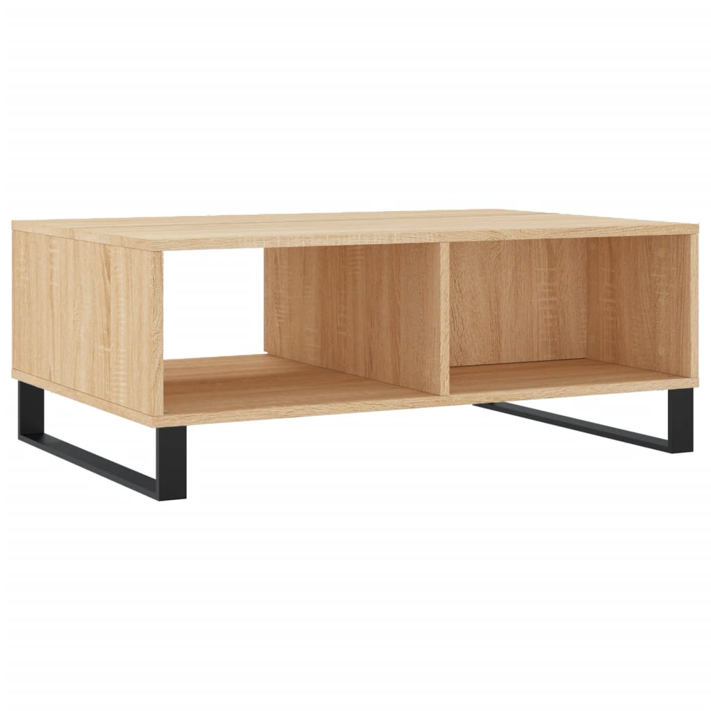 Stolić za kavu boja hrasta sonome 90x60x35 cm konstruirano drvo